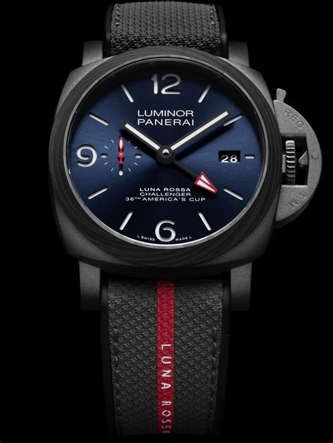 panerai luminor due luna rossa|panerai luna rossa submersible.